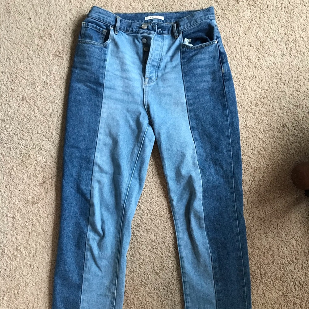 Two-Tone Pacsun Mom Jeans